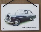 Vauxhall Velox 1956   Aluminium Plaque   A5 Or 203X304mm   Gift For 1950S Style