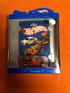1997 Hot Wheels 30th Anniversary old number 5 Commemorative Replica NOS - Picture 1 of 3