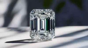 3.00 CT Emerald Cut D Color VVS1 Clarity Certified loose Lab grown diamond - Picture 1 of 4