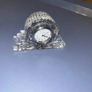 Reloj Waterford Cristal Pequeño Abrigo SIN Caja - Imagen 1 de 4