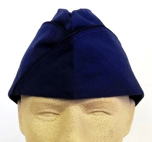 UNISSUED USAF AIR FORCE BLUE AIRMAN’S GARRISON CAP 7 (NIB) - Picture 1 of 6