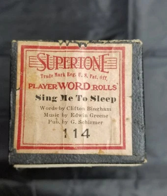 rollos de piano vintage Foto 1 de 3