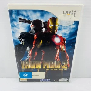 Iron Man 2 The Video Game Nintendo Wii Game PAL Complete With Manual Tested - Picture 1 of 4