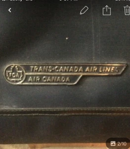 air canada /trans Canada airline hostess Transition Bag Rare Vintage History. - Picture 1 of 6