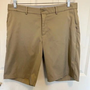 Nike Tiger Woods TW 2.0 Khaki Chino flache Golfshorts vorne Herren Größe 34 - Bild 1 von 7