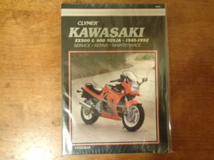 Clymer Kawasaki ZX500 & 600 Ninja 1985-92 Service-Repair-Maintenance Manual M452 - Bild 1 von 1