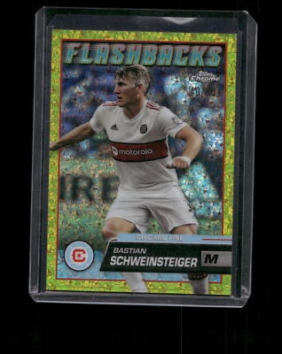 2023 Topps Chrome MLS #155 Bastian Schweinsteiger Gold Mini Diamond #/50 - Image 1 of 2