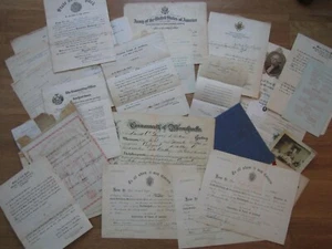 Collection of Military Documents, WWI+, Relating to the Noyes Family! - Picture 1 of 6