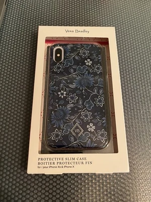 Vera Bradley 蓝色花卉 iPhone Xs & X 超薄保护壳 — 第 1/4 张图片