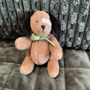 American Girl Doll Pleasant Company Bitty Bunch Baby Plush Puppy Dog Pup Ribbon - Picture 1 of 4