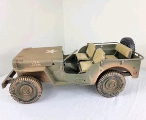2001 Hasbro Toy GI Joe 1941 Willys Jeep Militärfahrzeug (Fehlteile) - Bild 1 von 17
