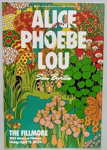 Alice Phoebe Lou Konzert Poster San Francisco 2024 The Fillmore F-1825 - Bild 1 von 1