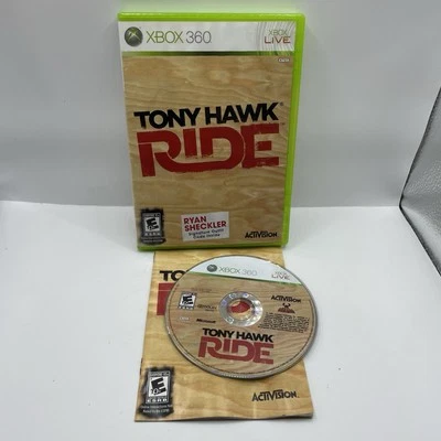 Tony Hawk Ride (Microsoft Xbox 360, 2009) Video Game CIB Tested FREE SHIPPING - Image 1 of 4