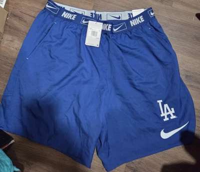 Los Angeles Dodgers Nike Colección Auténtica Raro Dri-fit Pantalones Cortos MLB Talla 3XL NUEVO Foto 1 de 4