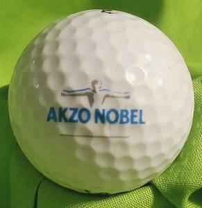 AKZO NOBEL Logo Golfball a Dutch Multinational Co. Titleist DT 2 - Stück - Bild 1 von 2