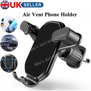 360° Universal Air Vent Mobile Phone Holder In Car Stand Cradle Mount GPS iPhone - Picture 1 of 19