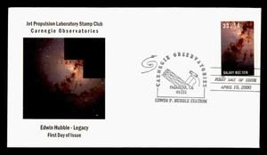 DR WHO 2000 FDC SPACE EDWIN HUBBLE JPL CACHET M59448 - Picture 1 of 2