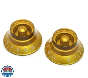 Allparts PK-0142-032 Pomelli a campana 0-11 oro - Foto 1 di 1