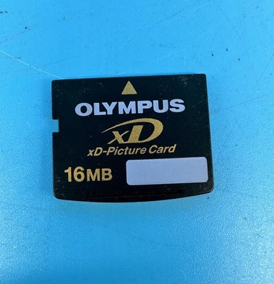 Olympus xD Picture Card 16MB For Olympus and Fujifilm Digital Cameras - Image 1 of 2