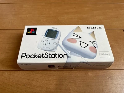 Sony PocketStation PlayStation PS White SCPH-4000 BOX and Manual Japan Toro - Image 1 of 4