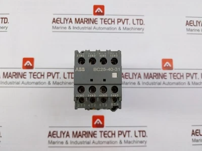 ABB BC25-40-31 Auxiliary Contact Block 1000V- 45A 24V DC - Image 1 of 4