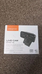 Live ! Webcam Cam Sync V3 2K - Streaming Ultra HD, appels zoom et vidéoconférence - Photo 1/6