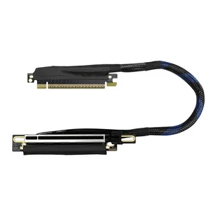 270 Degree PCIe 5.0 x16 GPU Extension Cable High Speed Card for Graphics Card - Picture 1 of 25