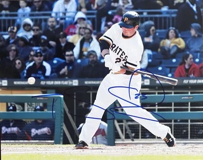Travis Snider SIGNED AUTOGRAPHED 8x10 Photo Pittsburgh PIRATES Outfielder - Image 1 of 2