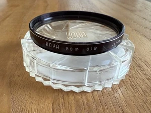 Hoya 58mm 81B Color Conversion Glass Filter Japan Very Gently Used - Picture 1 of 5
