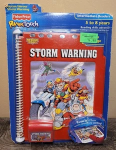 Fisher Price RESCUE HEROES Storm Watch POWER TOUCH Learning/Book/Tape SEALED - Picture 1 of 9