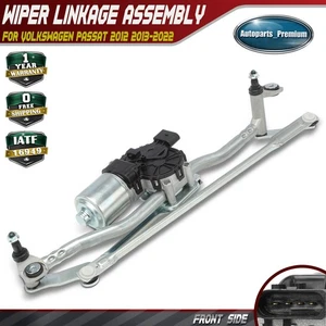 Front Side Wiper Motor & Linkage Assy for Volkswagen Passat 2012-2022 LHD RHD - Picture 1 of 8
