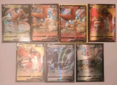 7x HOLO ULTRA RARE Battle Styles NEAR MINT/LP Pokémon TCG Cards Playset SUPERB - Image 1 of 4