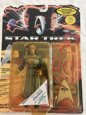 Figura de acción Star Trek Generations LURSA Klingon compañeras de juego 1994 DE COLECCIÓN Foto 1 de 2