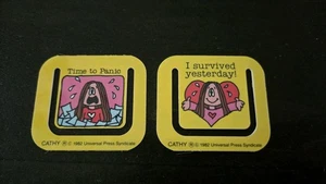 1982 CATHY VINTAGE BOOKMARK Set - Picture 1 of 5