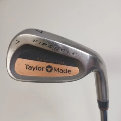 TaylorMade Firesole Tungsten Steel 7 Iron RH Steel Shaft R-80 Right Handed - Image 1 of 4