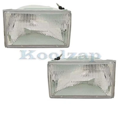 JUEGO DE PAR DE PARES DE FAROS DELANTEROS CON BOMBILLA PARA COCHE URBANO 90-94 Foto 1 de 4