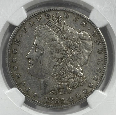 1883-S Morgan Silver Dollar 1.00. NGC XF 40. Original. - Image 1 of 4