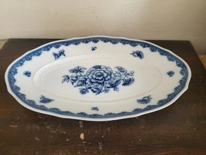 Richard Ginori Italy Ginardino Blue Oval Serving Platter 11" - Picture 1 of 7
