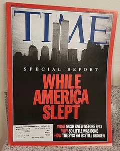 Time Magazine ~ While America Slept ~ May 27, 2002 - Imagen 1 de 2