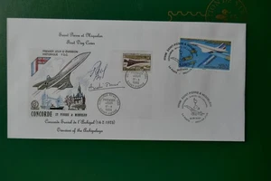 SPM/SAINT PIERRE ET MIQUELON FDC 2025 AIRPLANE "LE CONCORDE" - Picture 1 of 1