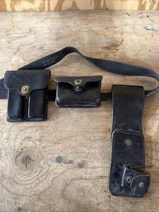 Vintage USA Rockwelt 1946-1962 Gürtel und Munitionstaschen - Bild 1 von 6