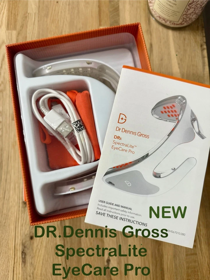 НОВАЯ профессиональная маска для ухода за глазами Dr. Dennis Gross SpectraLite™ терапия красным светом - Изображение 1 из 4
