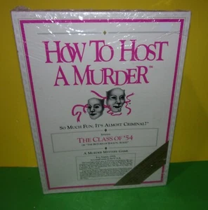 How To Host A Murder The Class of '54 Vintage Party Fun Game 1987 Precintado NUEVO - Imagen 1 de 2