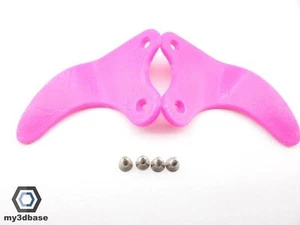 PS4 Paddles SHARK, PINK/Rosa, orig.**my3dbase**+Schrauben/screws - Picture 1 of 1