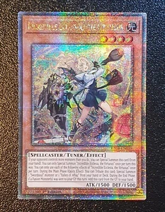 Yugioh RA04-EN039 Incredible Ecclesia, the Virtuous (alt artwork) QCSR 1st MINT - Picture 1 of 3