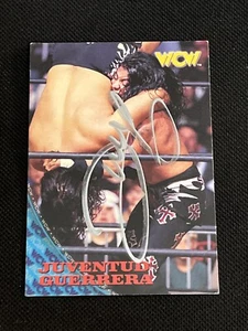 JUVENTUD GUERRERA 1998 TOPPS WCW/NWO SIGNED AUTOGRAPHED CARD JSA CERTIFIED - Picture 1 of 2