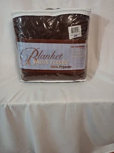 Blanket Value Fleece 100%Polyester 102x90 Inches - Picture 1 of 2