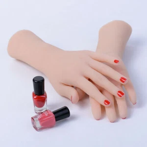 1 Paar Übungshand Trainingshand für Nail Art Künstliche Nägel - Bild 1 von 4