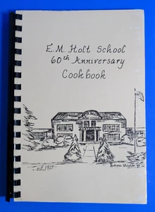 1989 E.M. Holt Schule 60. Jahrestag Kochbuch Burlington North Carolina - Bild 1 von 7