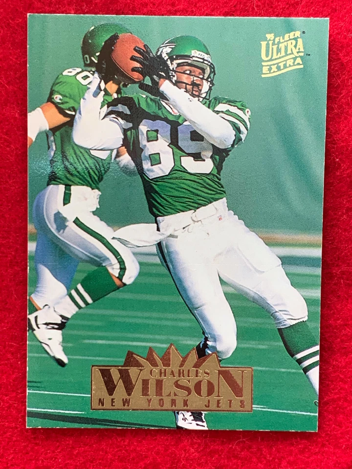 1995 Ultra Football Card #392 Charles Wilson New York Jets NM Free Shipping! - Image 1 of 1
